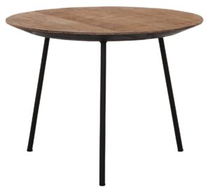 Coffee Table Jupiter Medium NATURAL,37xØ50 Cm, Recycled Teakwood