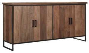 Dresser Beam No.1, 4 Doors,90x190x47 Cm, Recycled Teakwood