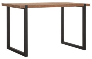 Counter Table Beam,90x150x80 Cm, 5 Cm Recycled Teakwood Top