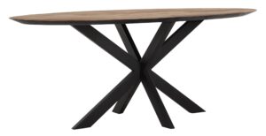 Dining Table Shape Oval,78x200x100 Cm, Recycled Teakwood