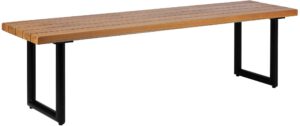 Outdoor Bench Central Park,45x165x40 Cm, Recycled Teak