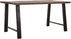 Dining Table Timber Rectangular,78x150x90 Cm, Mixed Wood