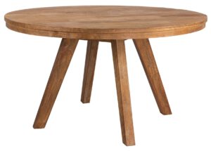 Dining Table Tradition Round ,78xØ140 Cm, 6 Cm Top, Recycled Teakwood