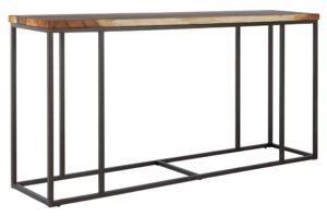Console Table Flare No.2 (Knock Down),75x150x35 Cm, Suar Wood