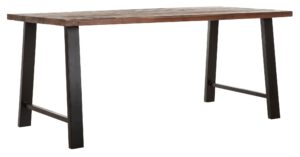 Dining Table Timber Rectangular,78x175x90 Cm, Mixed Wood